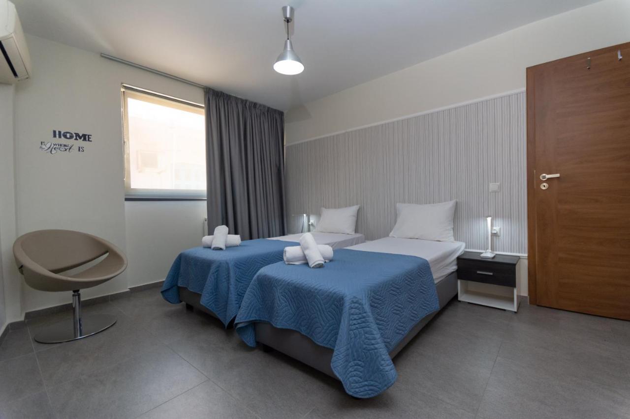 Spacious Fully Equipped 3Bd 2Bath Apt In The Heart Of City With Balconies Ac And Fast Wifi #1 Iraklio Exteriér fotografie